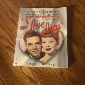 6/$20 I Love Lucy the complete picture history of the most popular Tv show book